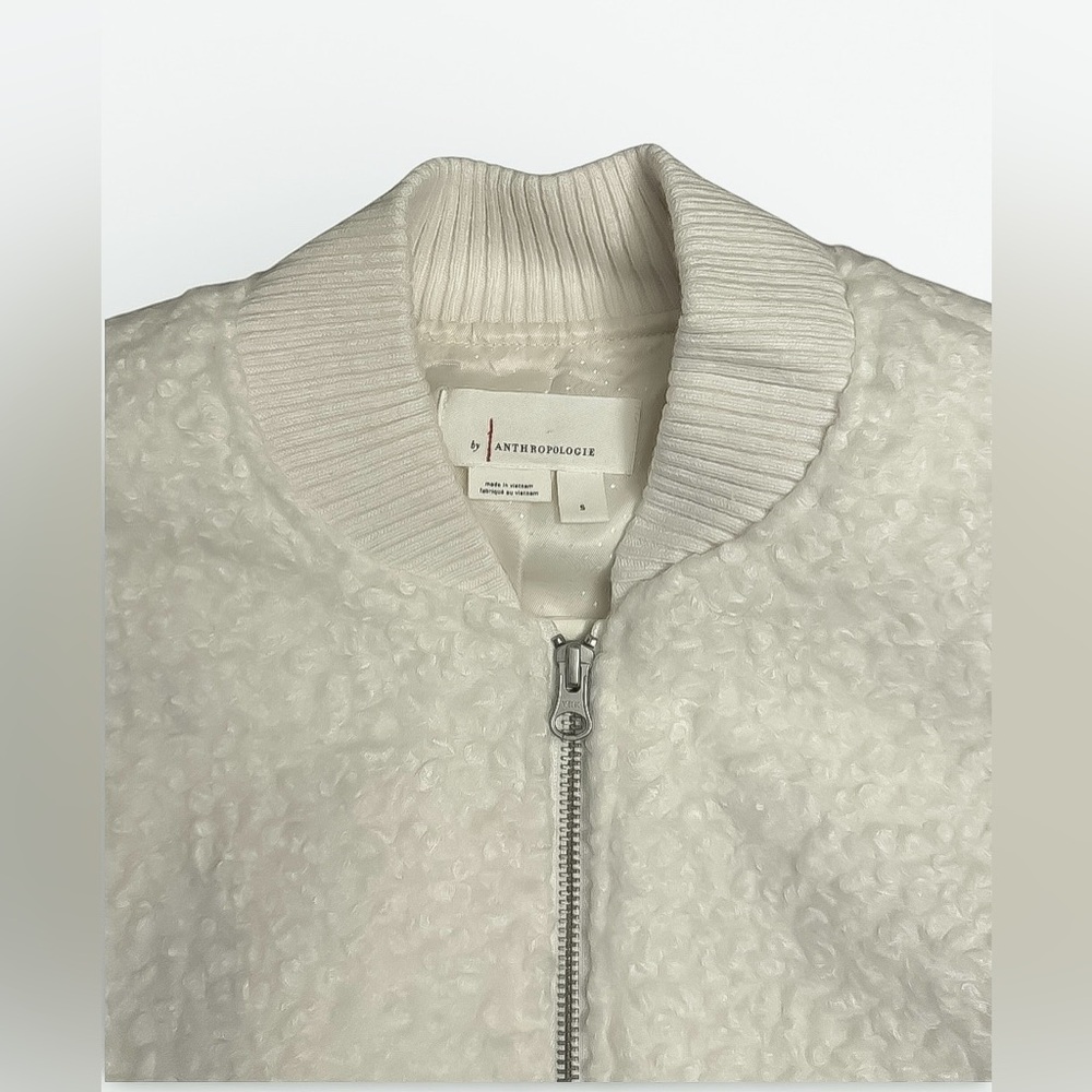 Anthropologie Sherpa Bomber Jacket - Picture 7 of 8